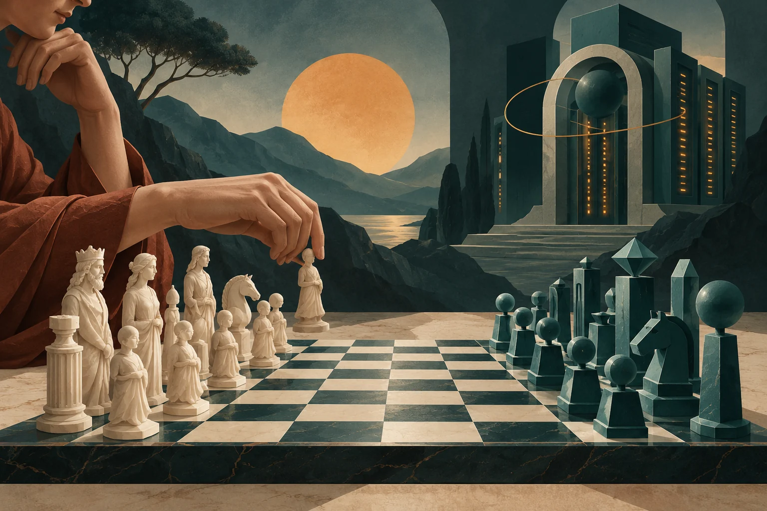 Illustration for: Board games: calculate the reply