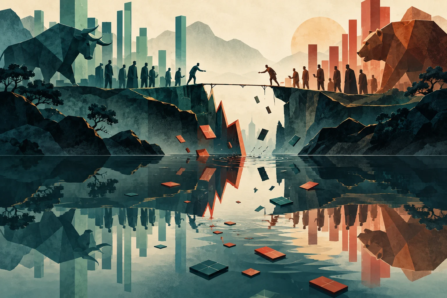 Illustration for: Being contrarian does not remove danger