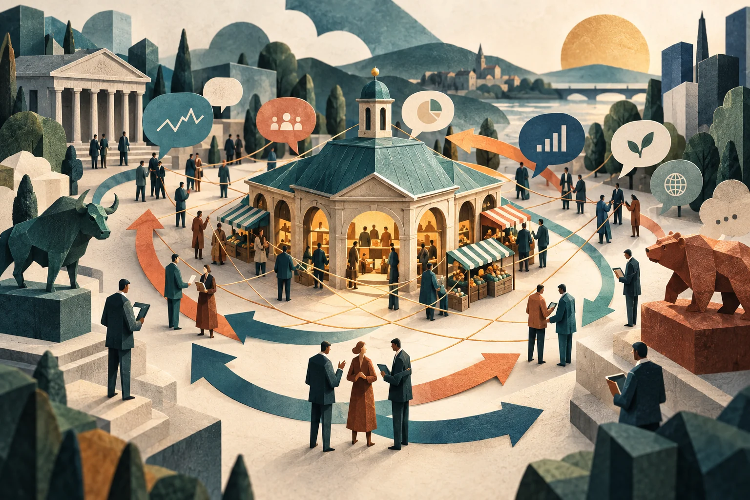 Illustration for: Ask who lives in the market