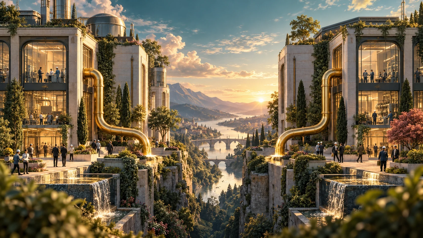 兩座各自營運的分拆工業建築